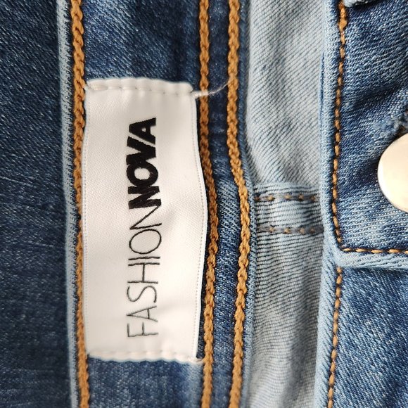 Deluxe Super Stretch High Rise Skinny Jean - Medium Wash - FASHION NOVA - Picture 7 of 11